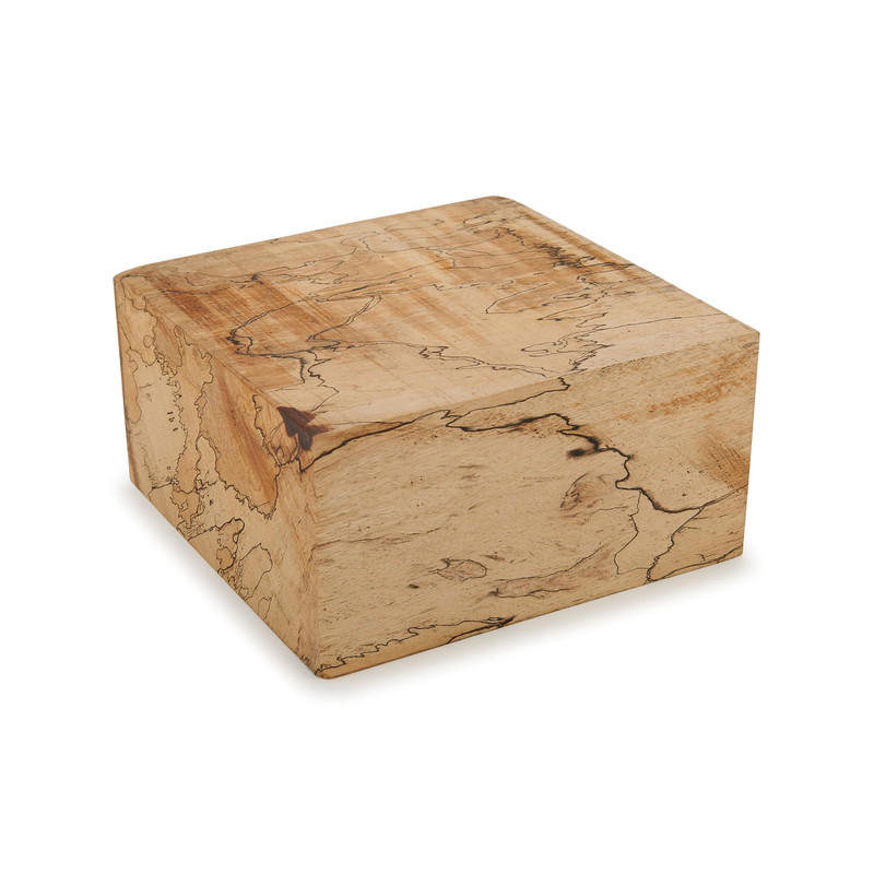 Spalted Tamarind Wood Turning Stock - Thickness:3" - Width:6" - Length:6"